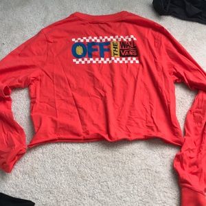 Vans crop top